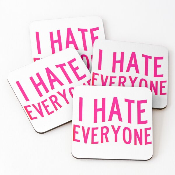 Item preview, I Hate Everyone designed and sold by RabbitLair.