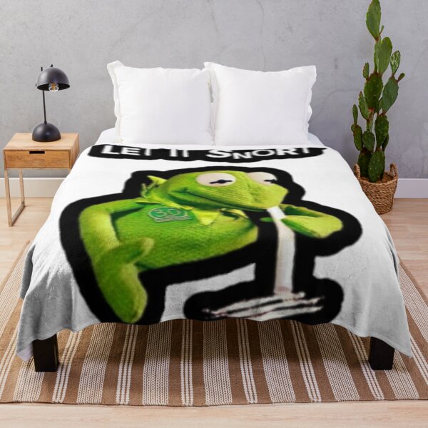 Item preview, Let It Snort Kermit The Frog designed and sold by Merch Blender.
