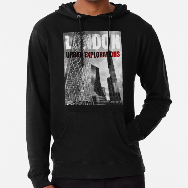 London Docklands Towers Lightweight Hoodie