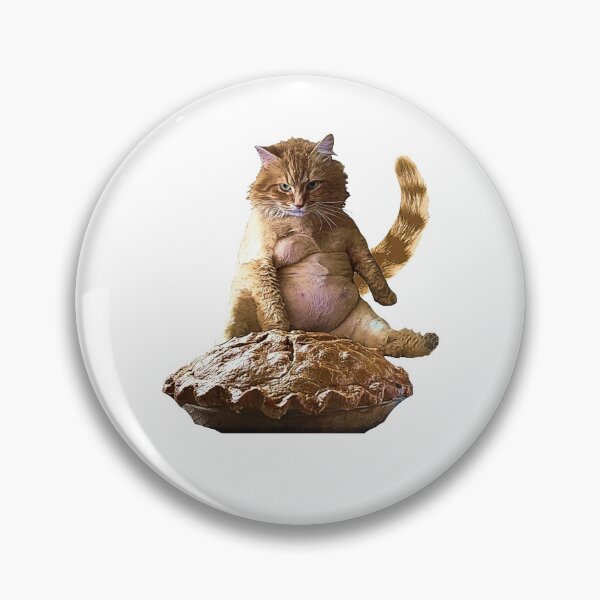 Item preview, The Overweight Cat Ready For Pie designed and sold by SLCollectibles.