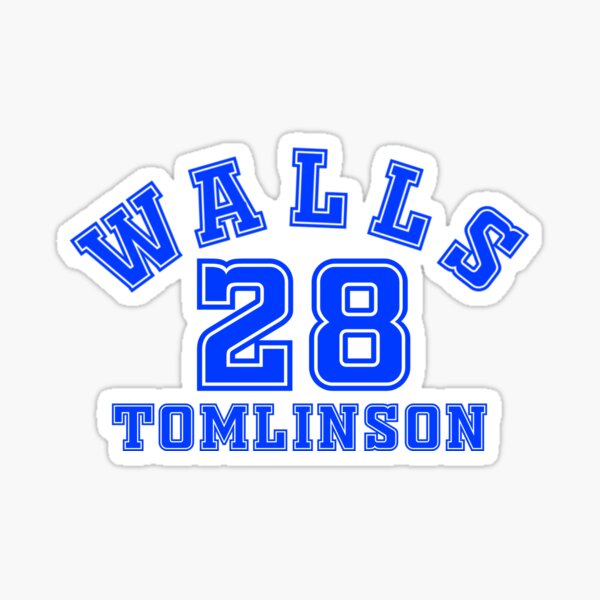 Louis Tomlinson 28 Jersey  Sticker for Sale by chasecarolyne
