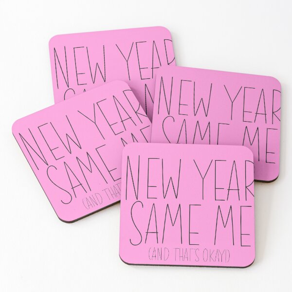 Item preview, New Year, Same Me (and that’s ok!) designed and sold by DeliriumDoodles.