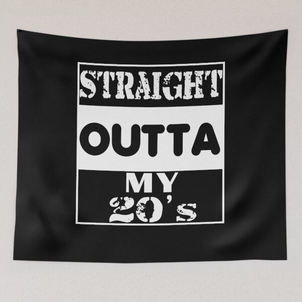 Item preview, Straight Outta My Twenties Shirt, 30th Birthday Shirt, Dirty Thirty Shirt, Dirty 30 Shirt, Thirty AF, 30 AF, 30th Birthday Gift designed and sold by ILYASLAM.