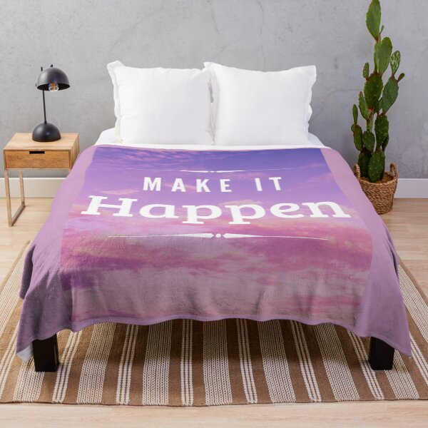 Item preview, Make it Happen on sky background designed and sold by Niceprint42.
