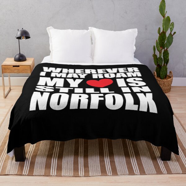 Item preview, My home and heart is in Norfolk designed and sold by RoguePixel.