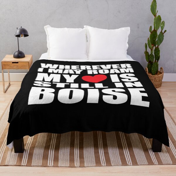 Item preview, My home and heart is in Boise designed and sold by RoguePixel.