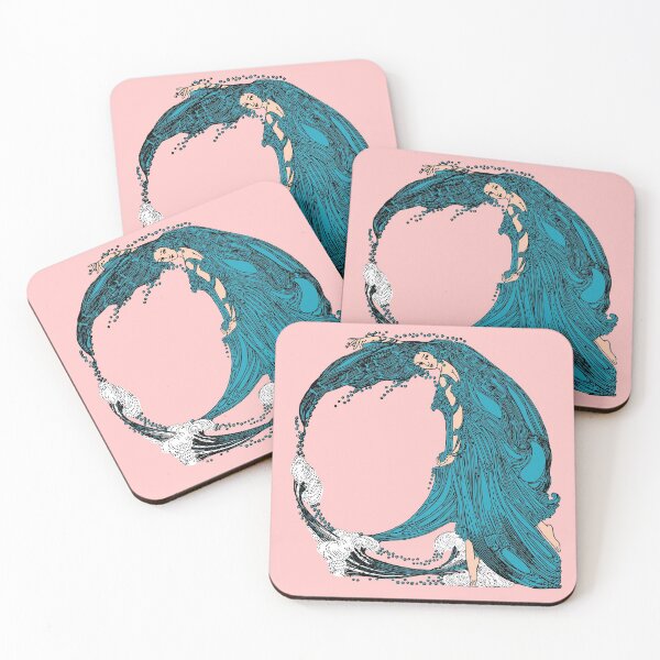 Item preview, Sea Goddess Ocean Waves designed and sold by cannevas.