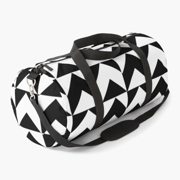 Item preview, Optical Illusion Op Art Black and White Abstract Checkered Chevron designed and sold by hyproinc.