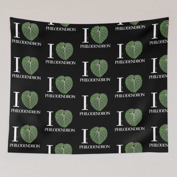Item preview, I love philodendron! designed and sold by plan-t-b.