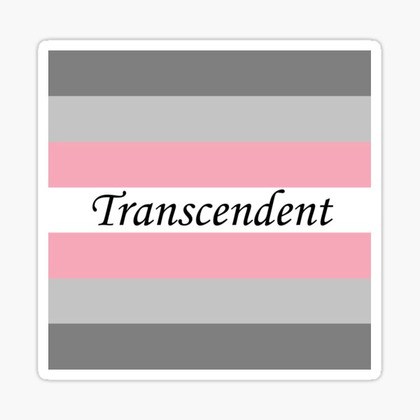 Transcendent Demigirl Sticker