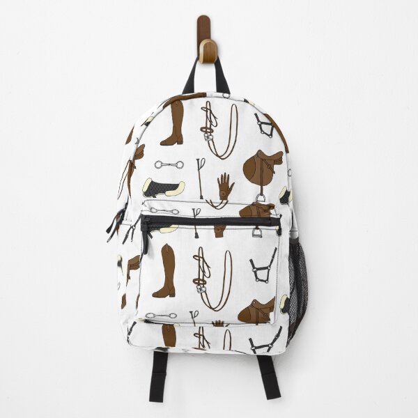 Item preview, Seamless equestrian horse equipment pattern designed and sold by Svetsol.