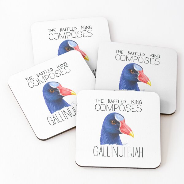 Item preview, Gallinuleyah (Purple Gallinule) designed and sold by LauraWolfArtist.