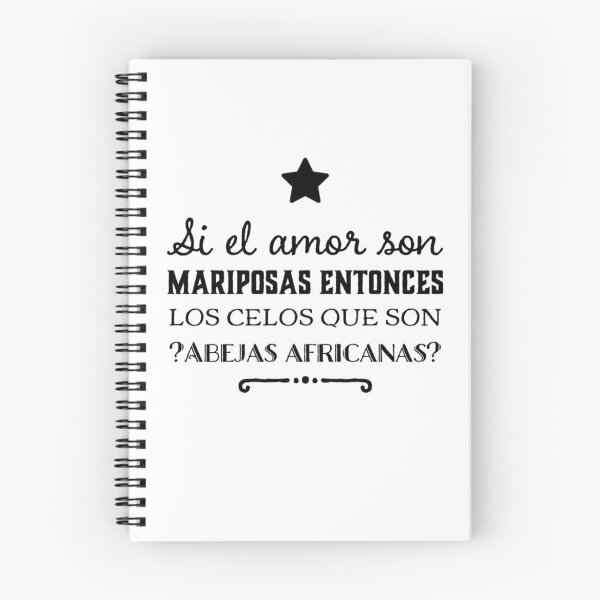 Item preview, Si el amor son mariposas entonces los celos que son abejas africanas? designed and sold by Elena's Shop.