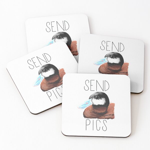 Item preview, Send Duck Pics (Ruddy Duck) designed and sold by LauraWolfArtist.