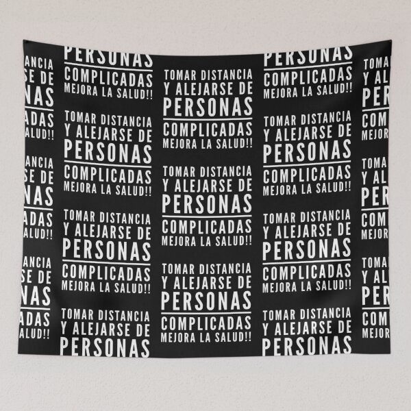 Item preview, Tomar distancia y alejarse de personas... designed and sold by Elena's Shop.
