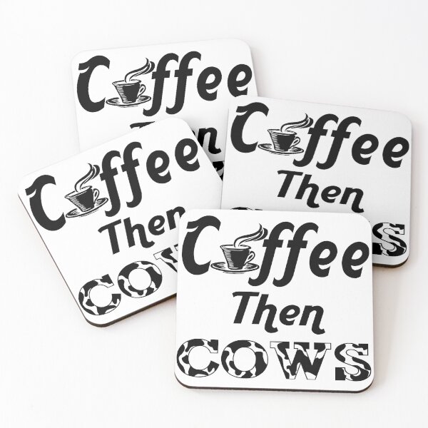 Item preview, Coffee then cows designed and sold by CreacionsMeraki.