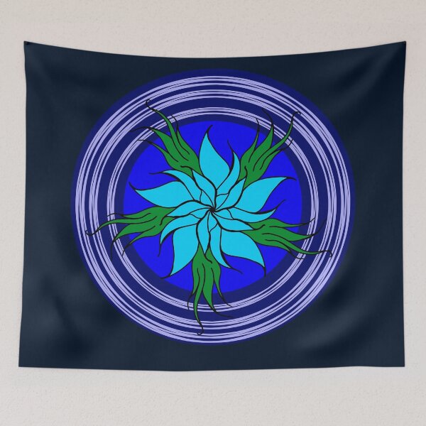 Item preview, Flor de loto azul designed and sold by Stormpaint.
