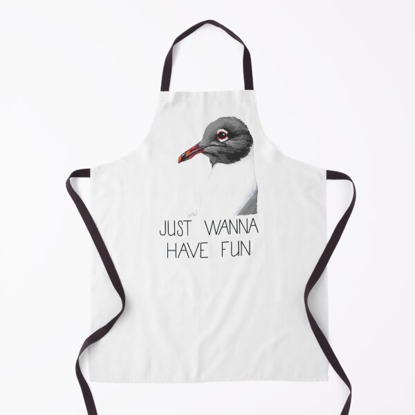 Item preview, Gulls Just Wanna Have Fun (Laughing Gull) designed and sold by LauraWolfArtist.