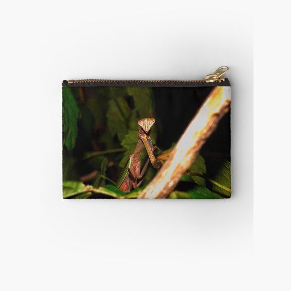 Item preview, Green Chinese Mantis Macro closeup leaves 1 designed and sold by Frank Soos.