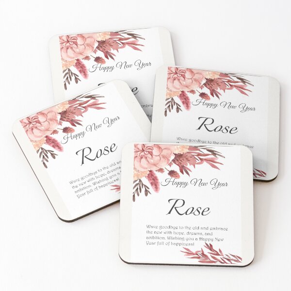 Item preview, Happy New Year Rose. Personalized gift designed and sold by amrmab.