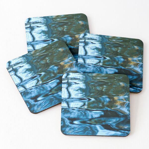 Item preview, Water Surface Reflections Abstract Texture designed and sold by Anna Lemos.