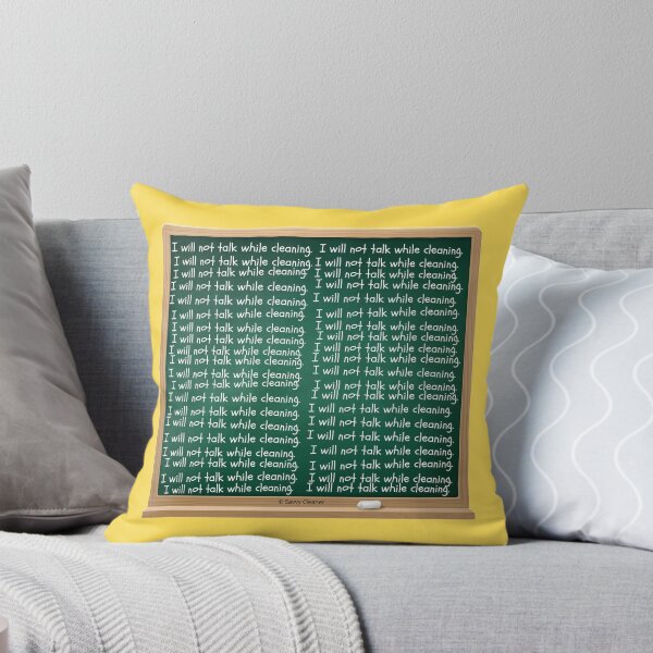 Item preview, I Will Not Talk While Cleaning Housekeeping Humor designed and sold by SavvyCleaner.