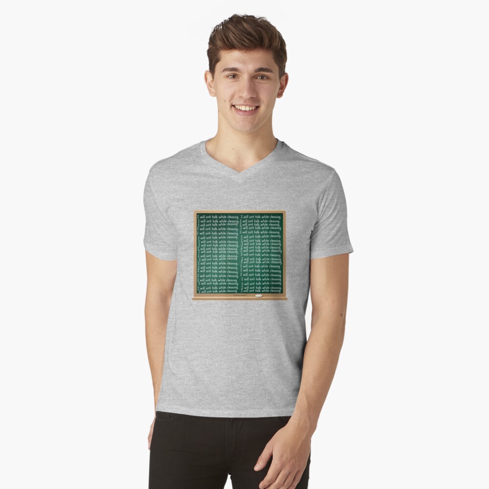 Item preview, V-Neck T-Shirt designed and sold by SavvyCleaner.