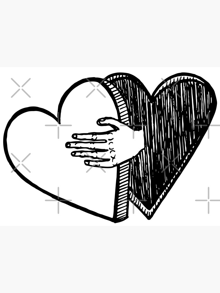 "heartshaped box" Poster by heinmk Redbubble