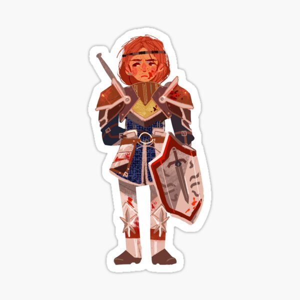 Aveline Dragon Age Sticker Sticker