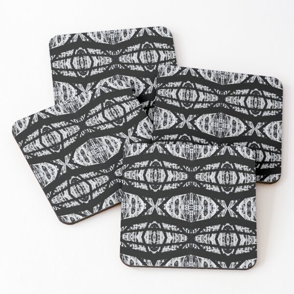 Item preview, Stripes structure pattern cross oval designed and sold by tada-leipzig.