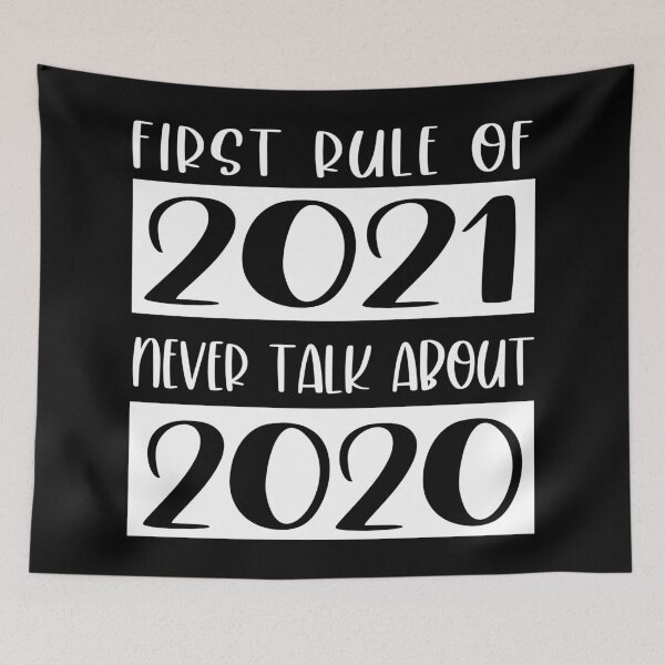Item preview, Funny New Years Eve First Rule Of 2021 designed and sold by AutonomousN.