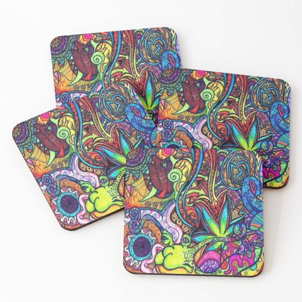Item preview, Coasters (Set of 4) designed and sold by RocketshSD.