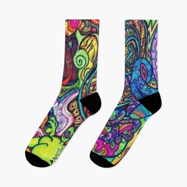 Item preview, Retro Psychedelia Phunk Print designed and sold by RocketshSD.