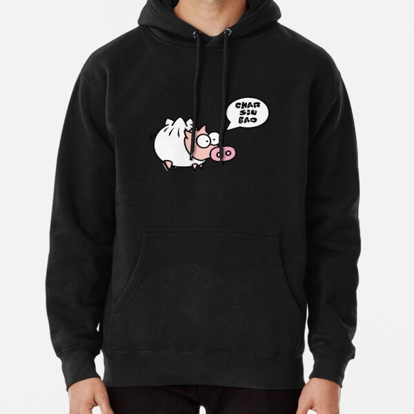 Dim Sum Pig - Char Siu Bao Pullover Hoodie