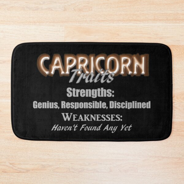 Item preview, Funny Capricorn Zodiac Traits designed and sold by AFordhamDesigns.