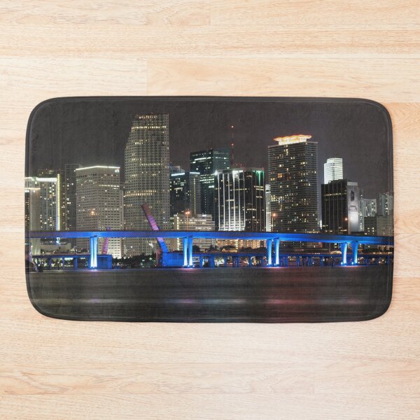 Item preview, Florida, Miami skyline designed and sold by beachfanatic.