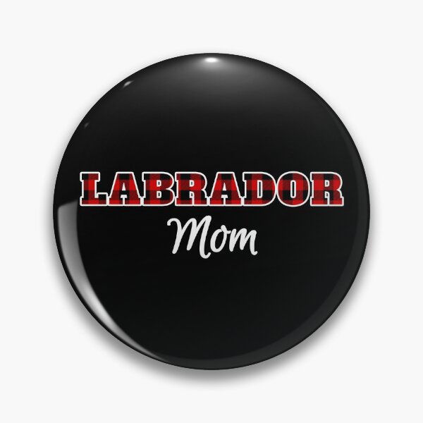 Item preview, Labrador Retriever Mom - Buffalo Checkered Lumberjack Red Plaid   designed and sold by Guarddogdrive.