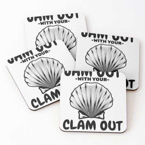 Item preview, Jam Out With My Clam Out designed and sold by DadJokeDescript.