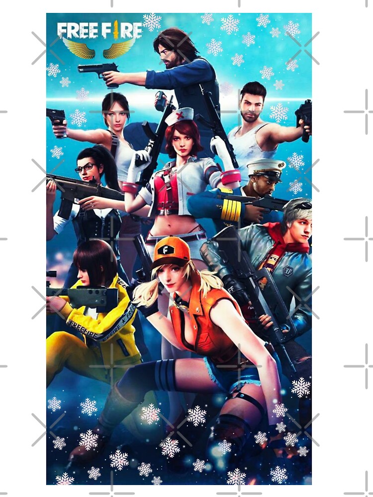 Camiseta para niños con la obra «FREE FIRE» de VICKYJI Redbubble