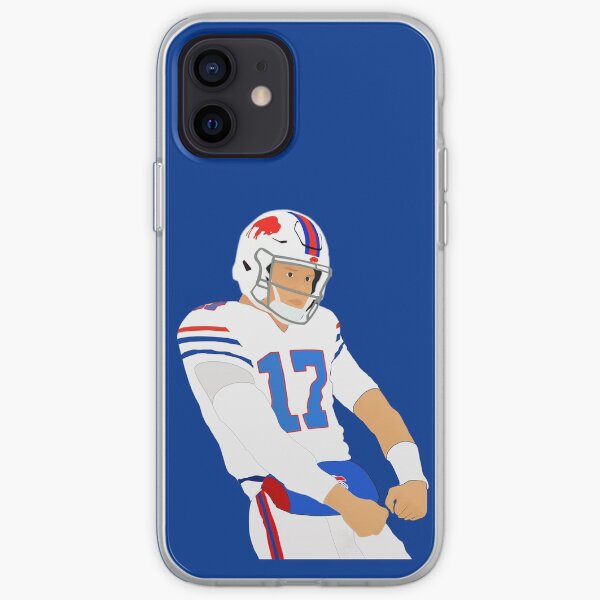 Josh Allen 'Touchdown Pose' Art iPhone Soft Case