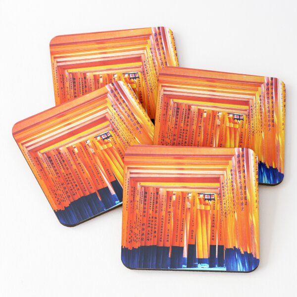 Item preview, Colorful Fushimi Inari-taisha designed and sold by alokojha.