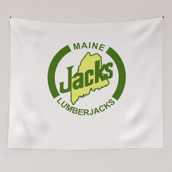 Item preview, Maine Lumberjacks  Continental Basketball Association (CBA) Vintage Logo  designed and sold by A Little Bit of  Everything.