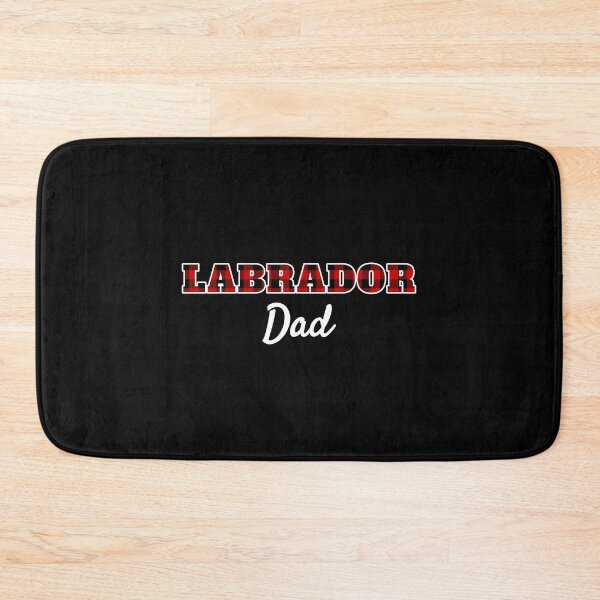 Item preview, Labrador Retriever Dad - Buffalo Checkered Lumberjack Red Plaid   designed and sold by Guarddogdrive.