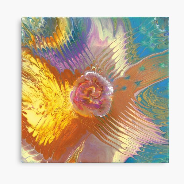 Sun Metal Print
