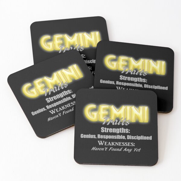 Item preview, Funny Gemini Zodiac Traits designed and sold by AFordhamDesigns.