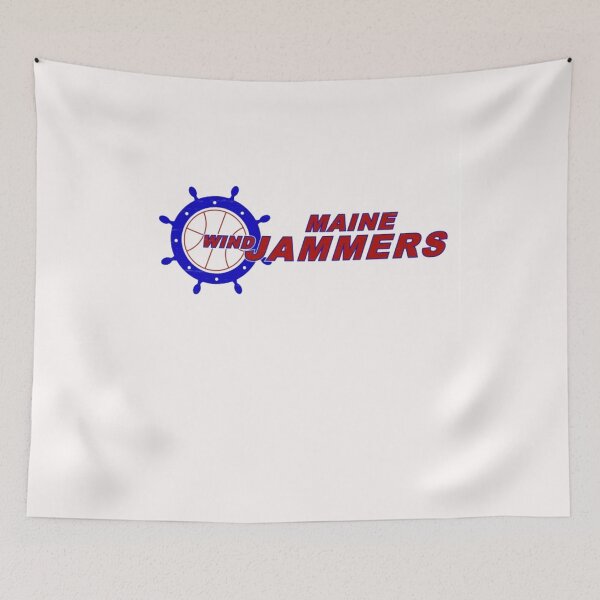 Item preview, Maine Windjammers Continental Basketball Association (CBA) Vintage Logo designed and sold by A Little Bit of  Everything.