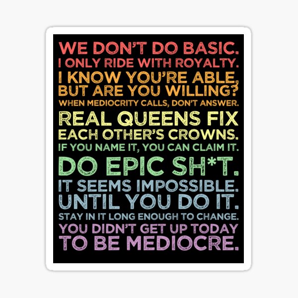 Robin Arzon Motivational Quotes - Peloton Pastel Inspirational Sticker