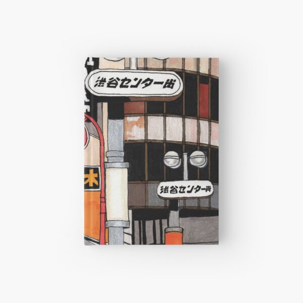 Tokyo Street Signs Hardcover Journal