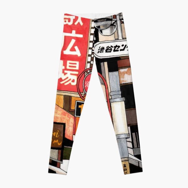 Tokyo Street Signs Leggings