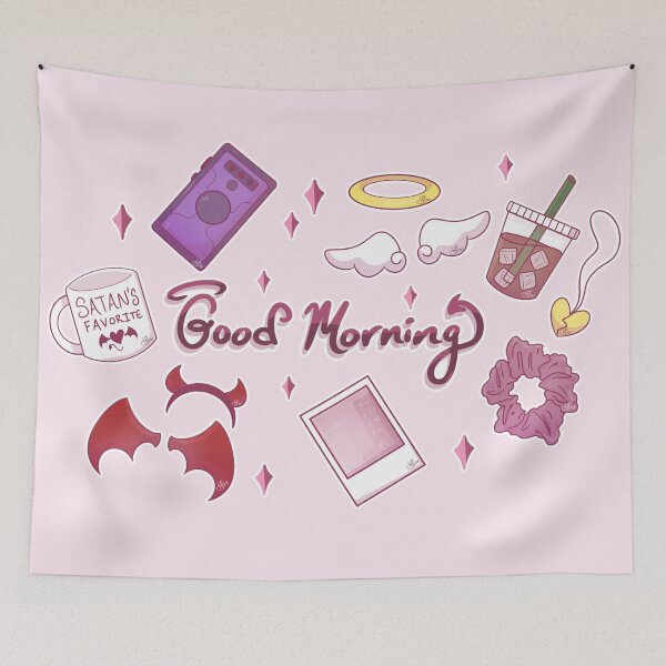 Item preview, Angel Demon Morning Aesthetic designed and sold by MynnuB.